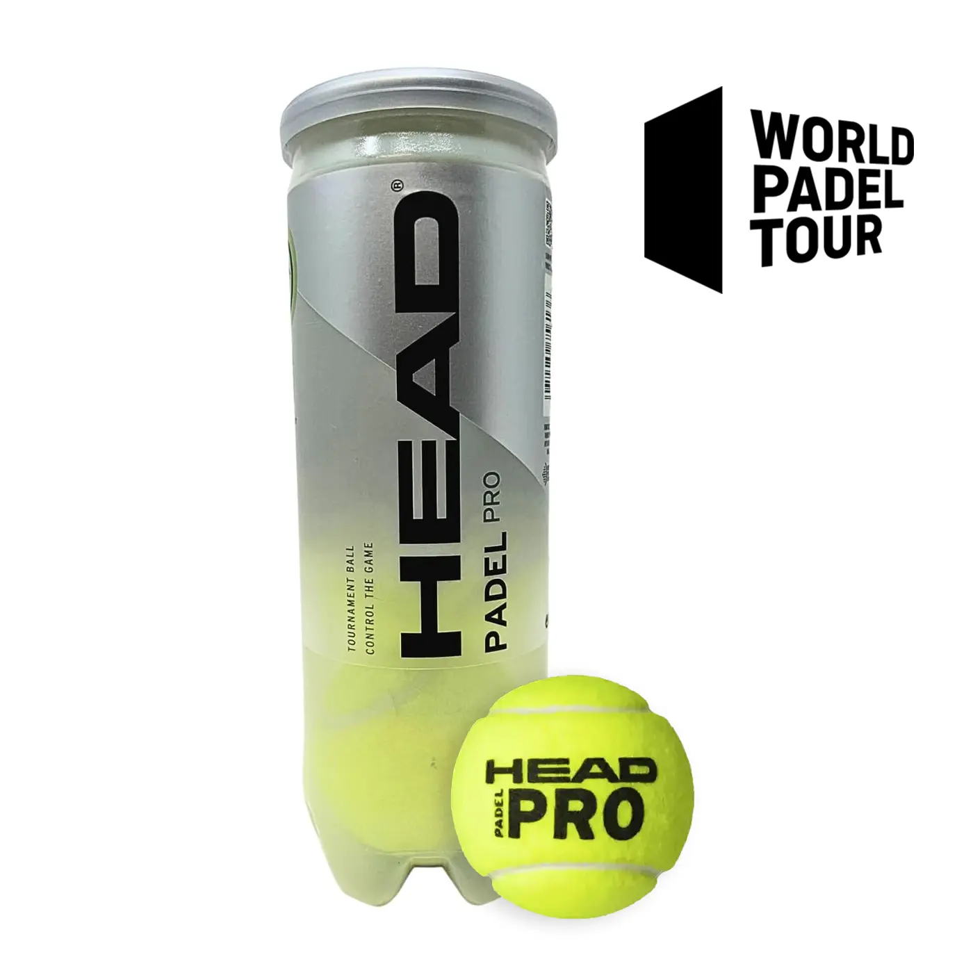 HEAD PADEL PRO – 3 Ball Can