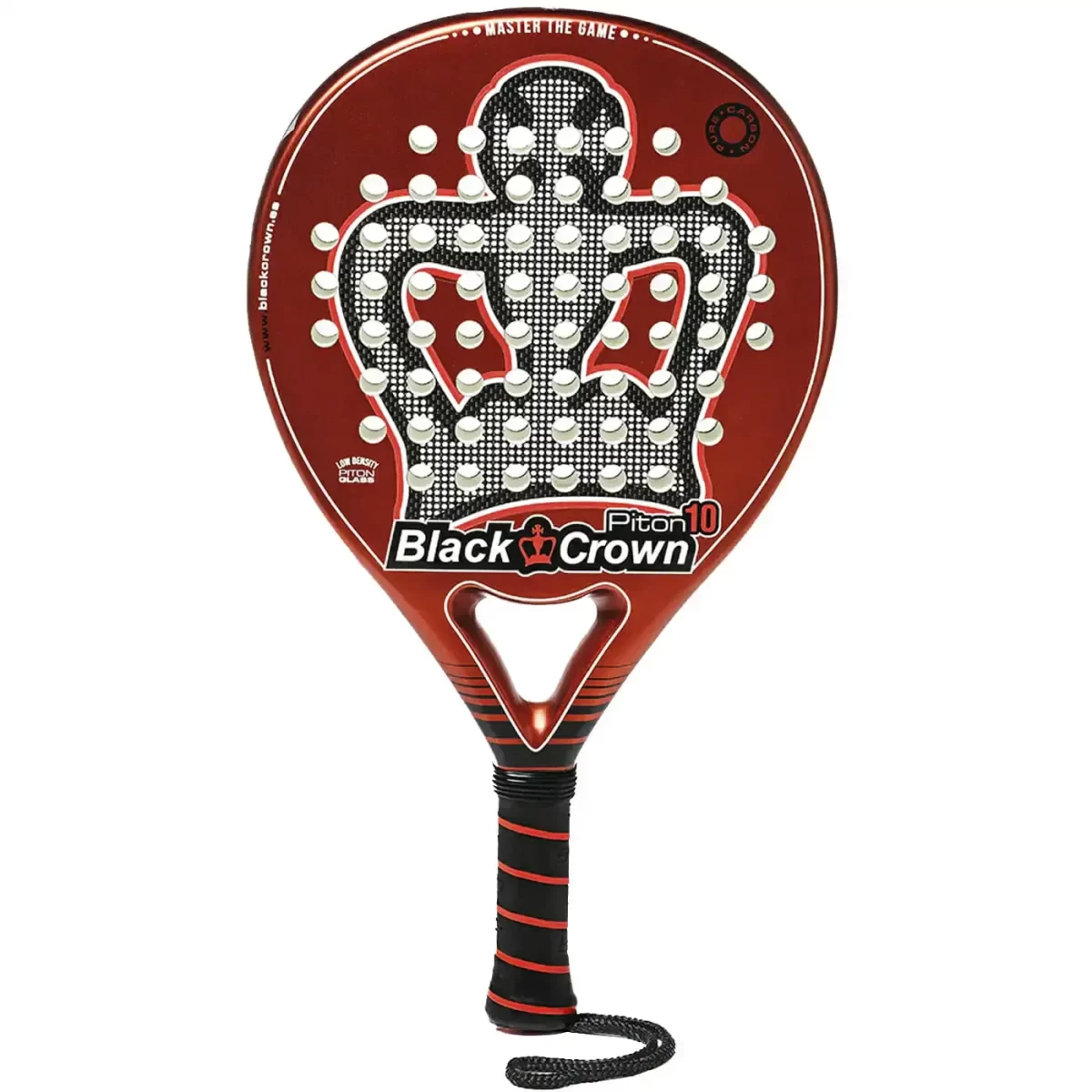 Black Crown Piton 10 Padel Racket, Padel rackets Image 1