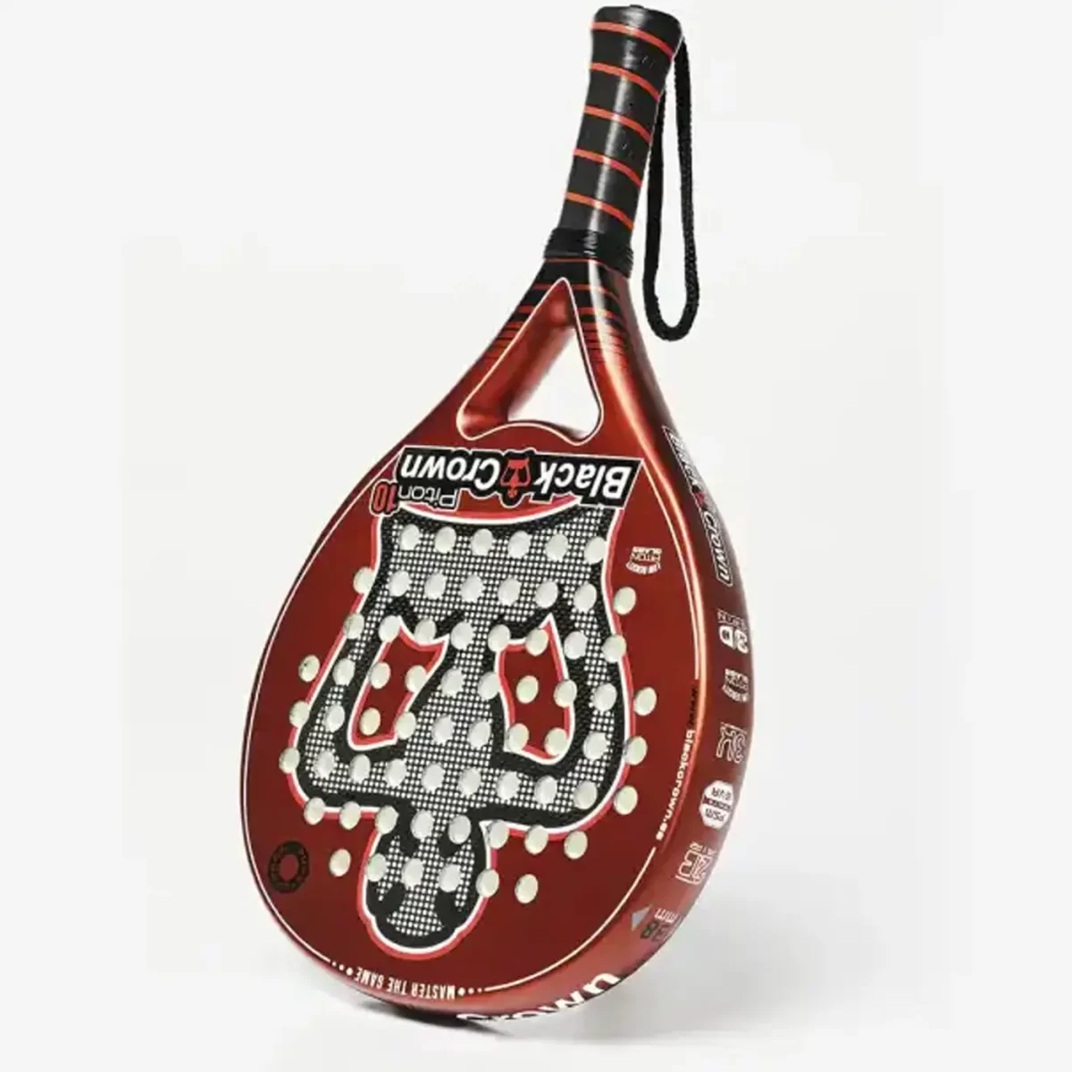 Black Crown Piton 10 Padel Racket, Padel rackets Image 3