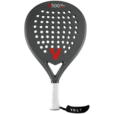 Volt 500 Grey V22 Padel Racket, Volt Padel rackets Image 1