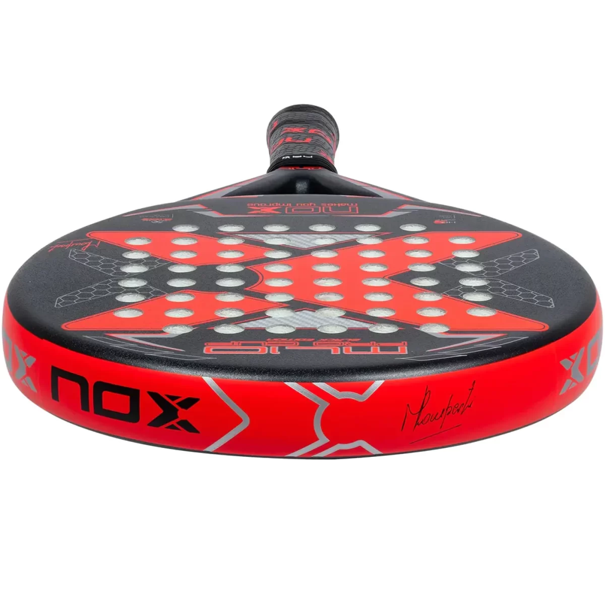 NOX ML10 PRO CUP BLACK EDITION ARENA Padel Racket 2023 racket with cover bag Image 4