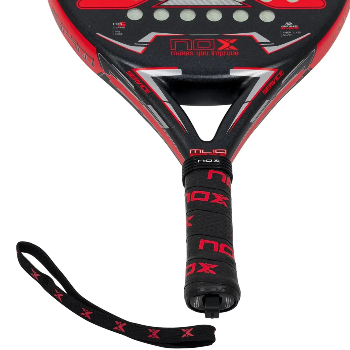 NOX ML10 PRO CUP BLACK EDITION ARENA Padel Racket 2023 racket with cover bag Image 7