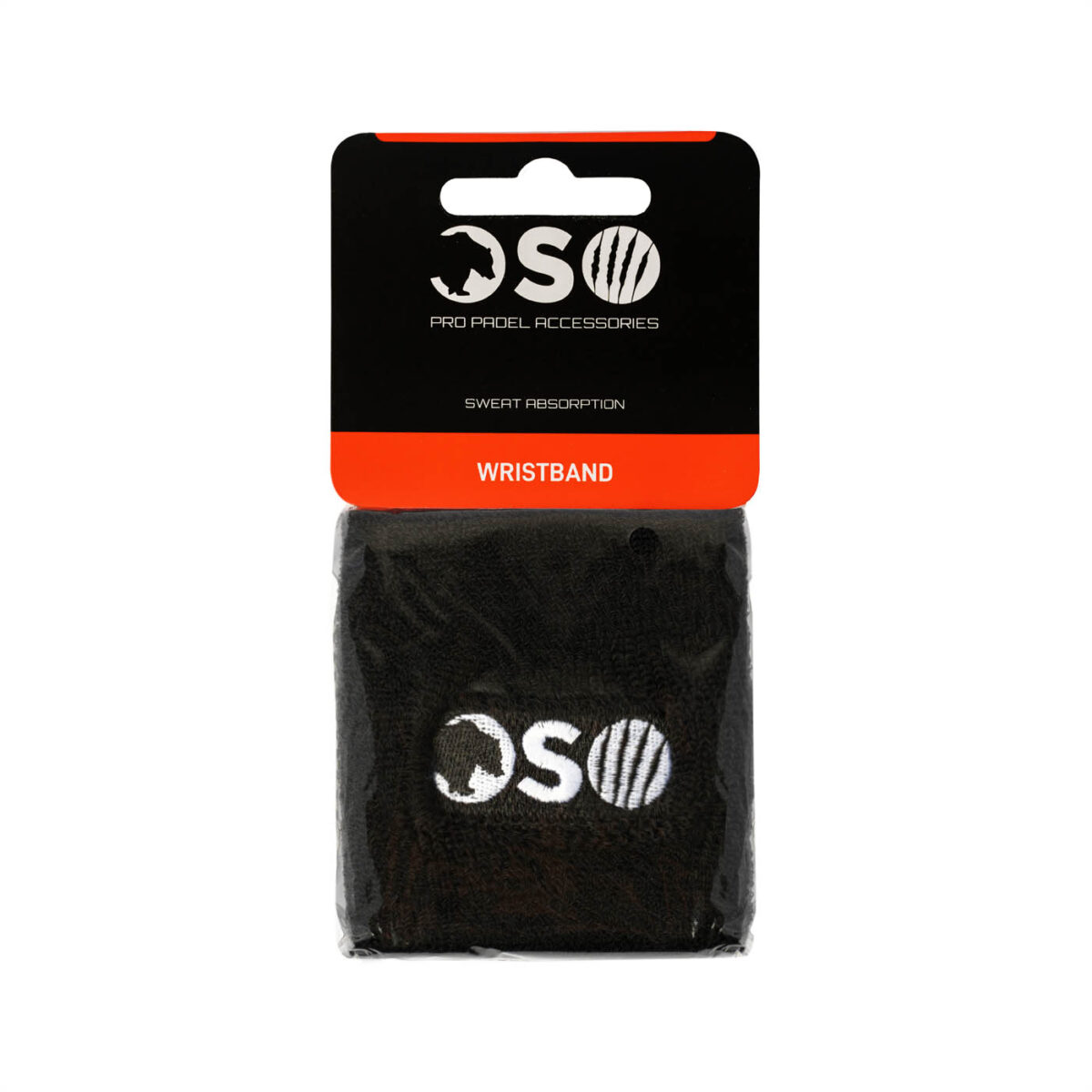 OSO PADEL WRISTBAND BLACK image 3