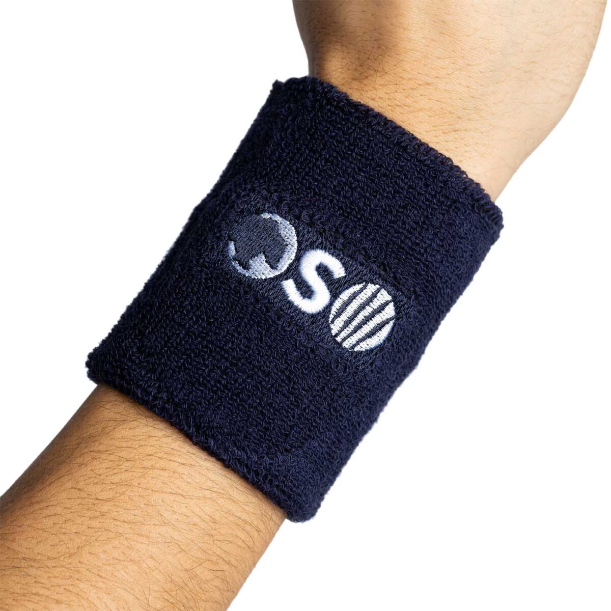 OSO PADEL WRISTBAND NAVY BLUE Image 1