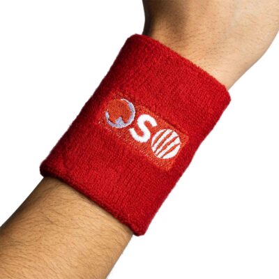 OSO PADEL WRISTBAND RED image 1