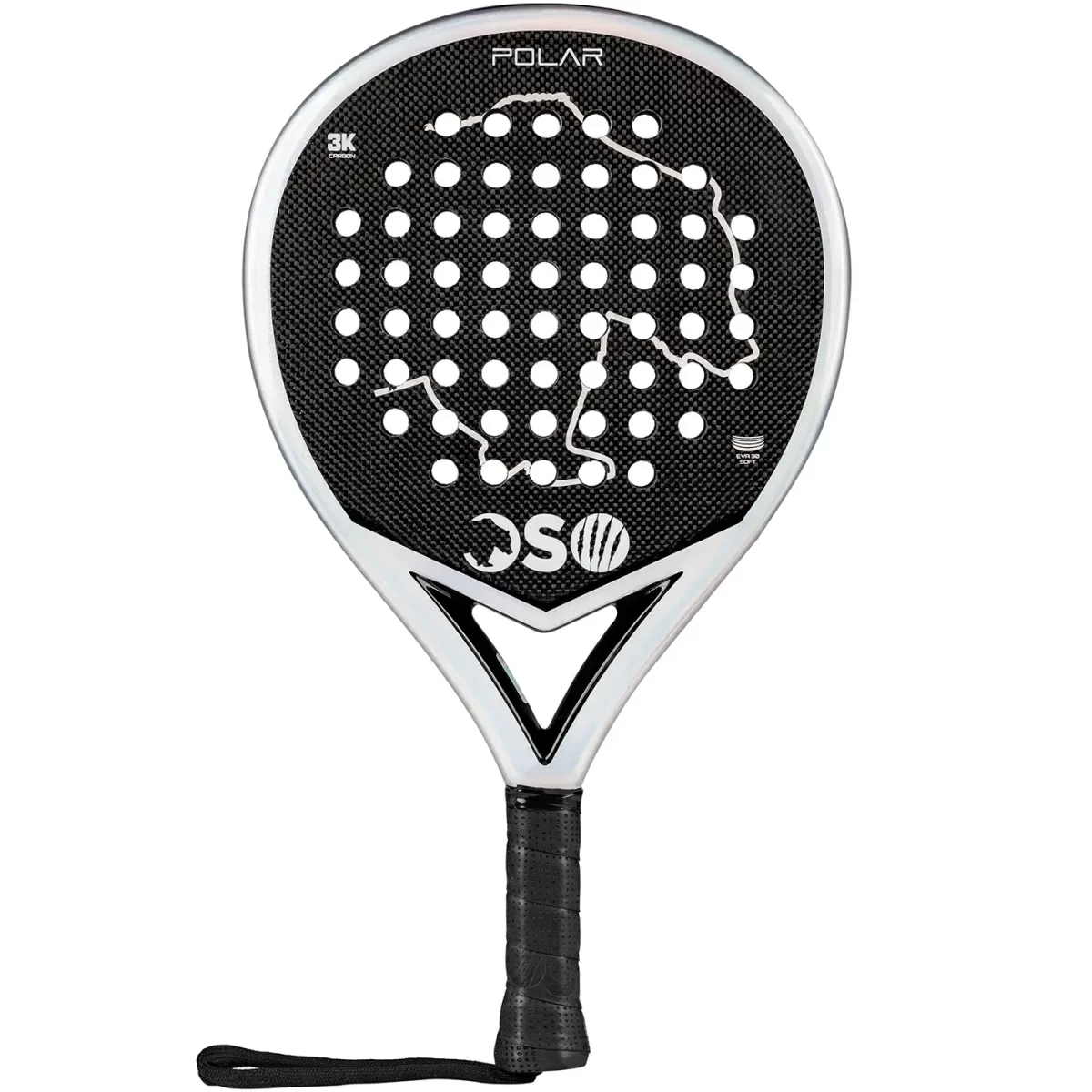 OSO POLAR FUSION PADEL RACKET 2023 Image 1