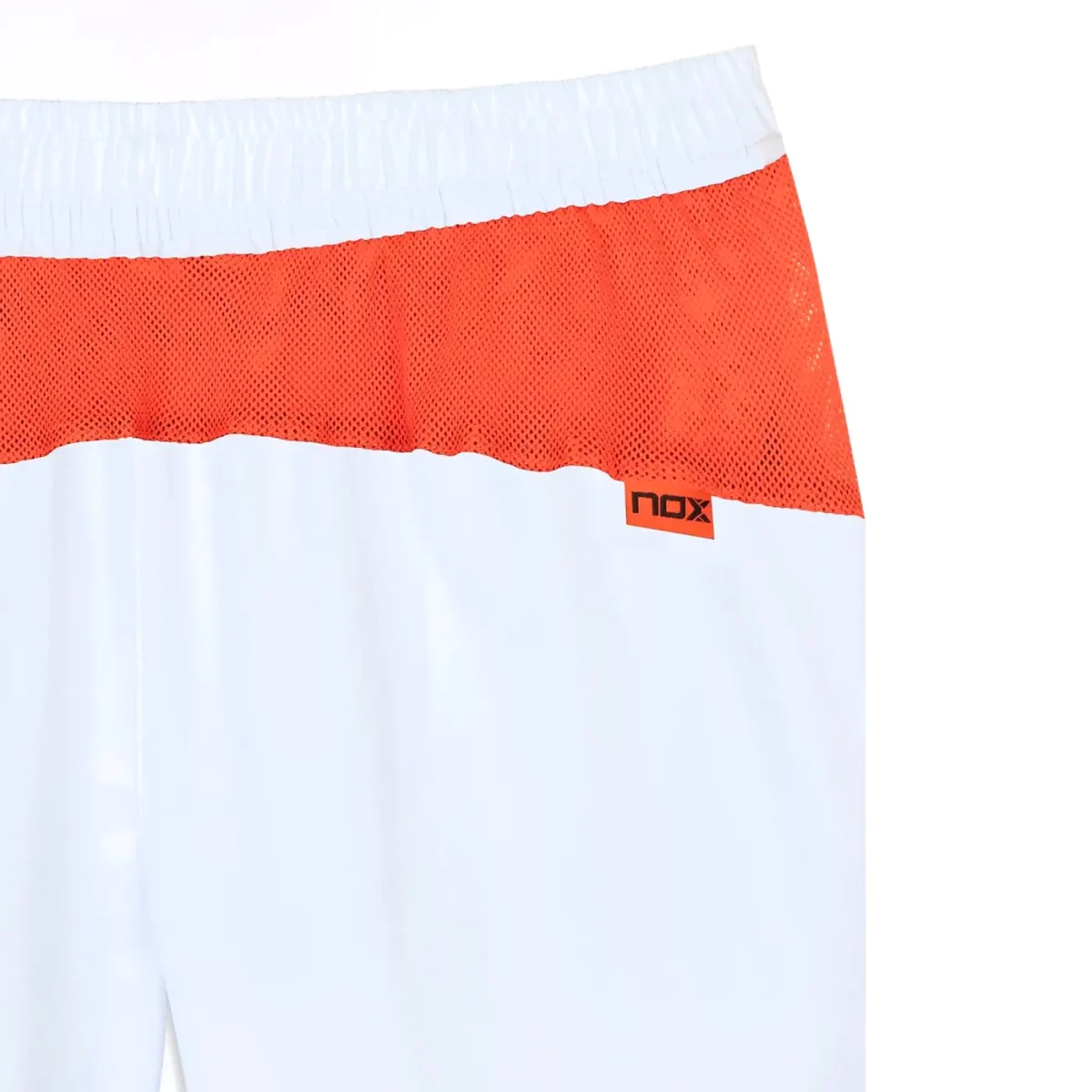 NOX Pro Padel Shorts White Red Image 3