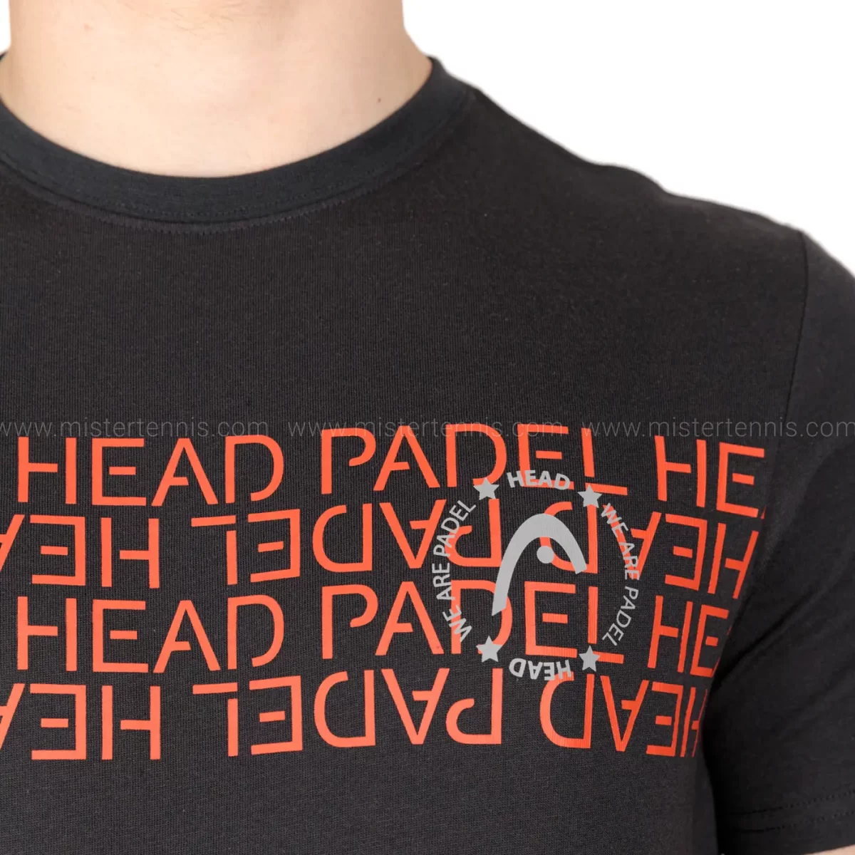 Head Logo Padel T-Shirt SPW Black Image 1