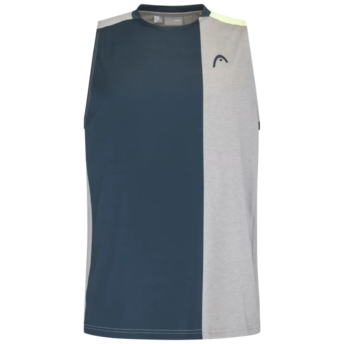 Head PADEL TANK TOP MEN Grey Light Green Image 1