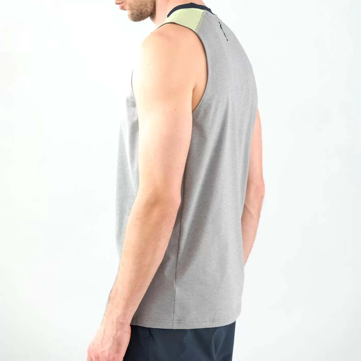 Head PADEL TANK TOP MEN Grey Light Green Image 4