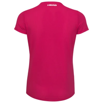 Head Tie-break Women's Padel T-shirt Mulberry Color Image 2