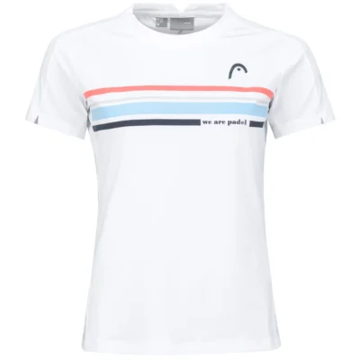 Head Women's Tech Padel T-Shirt white 3