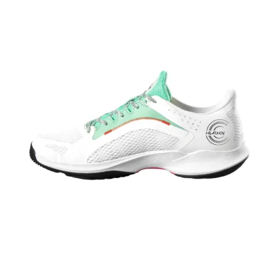 Wilson Hurakn 2.0 Women’s Padel Shoe WhiteBiscay Green Image 10