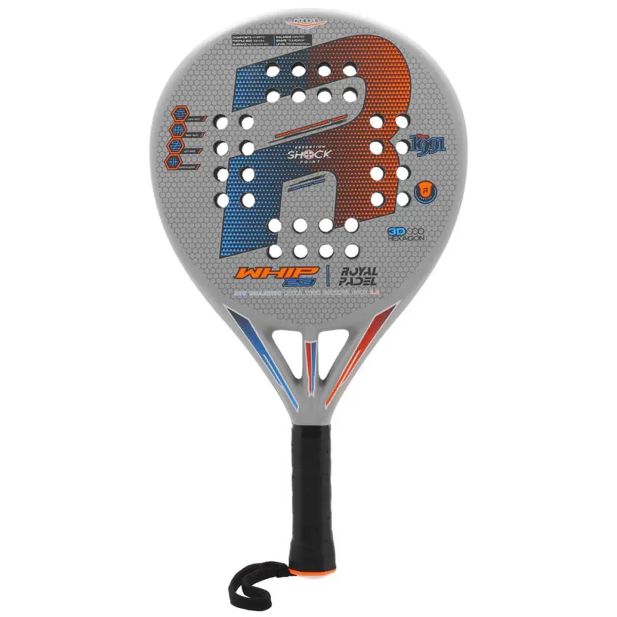 Royal Padel Whip Hybrid RP 790 2024 Padel Racket Image 1