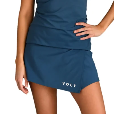 VOLT Padel Performance Skirt teal blue v4 Women's Padel Skirt Image 1