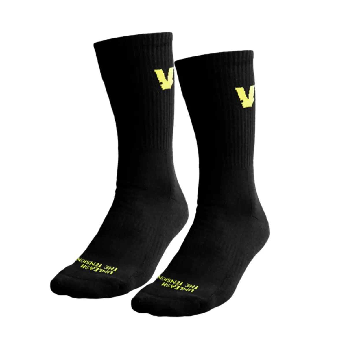 Volt Padel Long Socks Black, padel socks(2 pack) Image 1