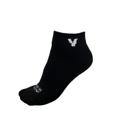 Volt Padel Short Socks, Ankel socks, Ankel Padel Socks Black (2 pack) Image 2