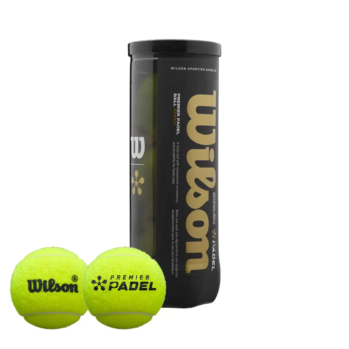 Wilson Premier Padel Speed 3 Ball Can