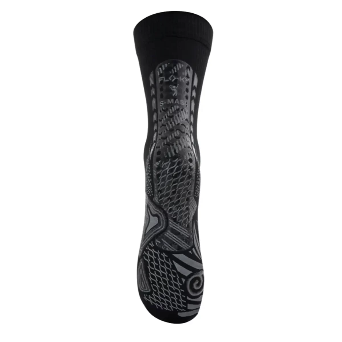 FLOKY Padel Socks S-mash Black 01