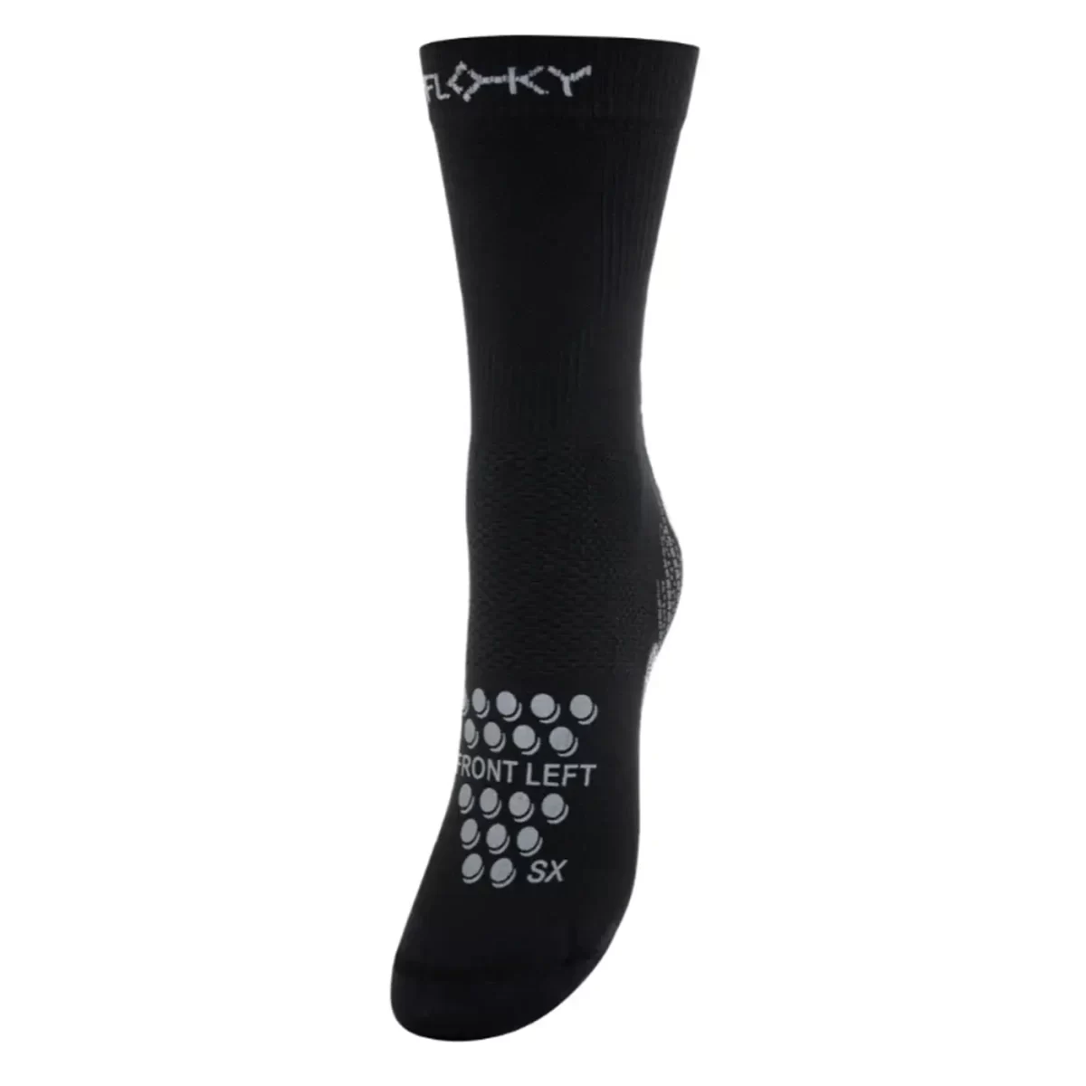 FLOKY Padel Socks S-mash Black