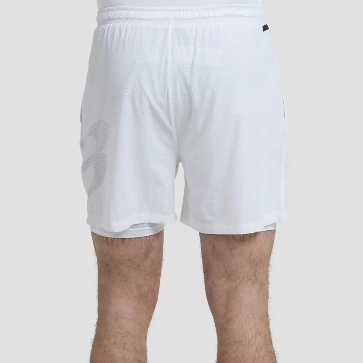 BULLPADEL Shorts Usela White 3