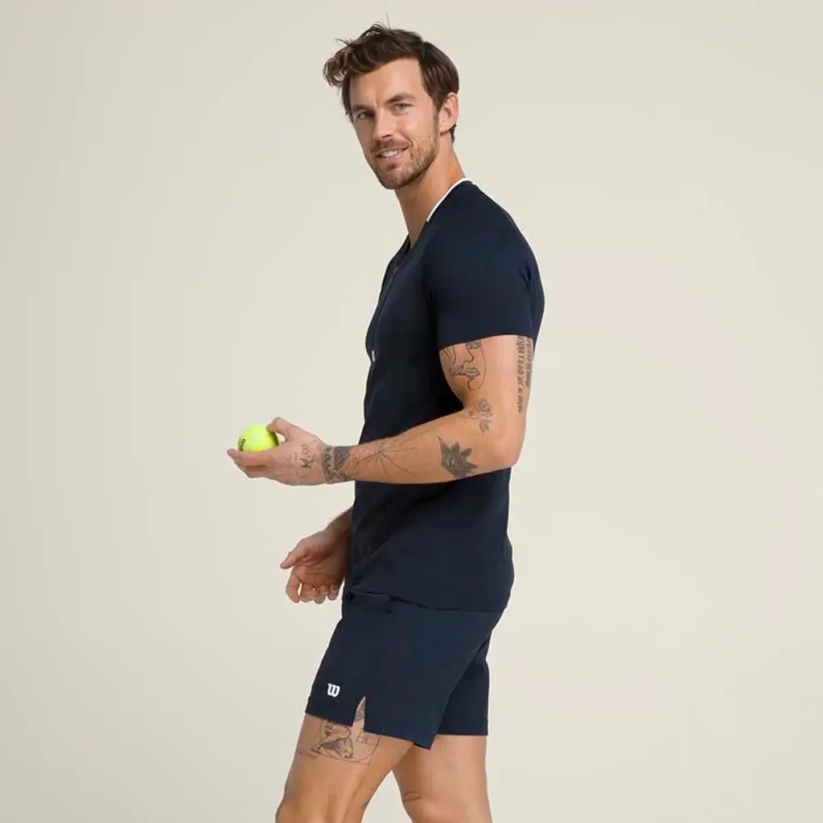 Wilson Padel Shirt Players Seamless Zip Henley 2.0 image 11