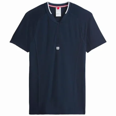 Wilson Padel Shirt Players Seamless Zip Henley 2.0 image 15