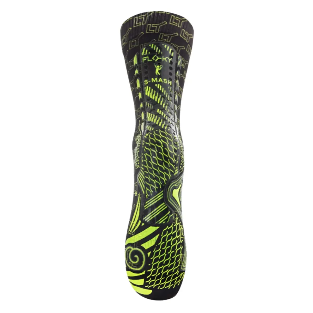 FLOKY Padel Biomechanical Socks S-Mash Logomania 02