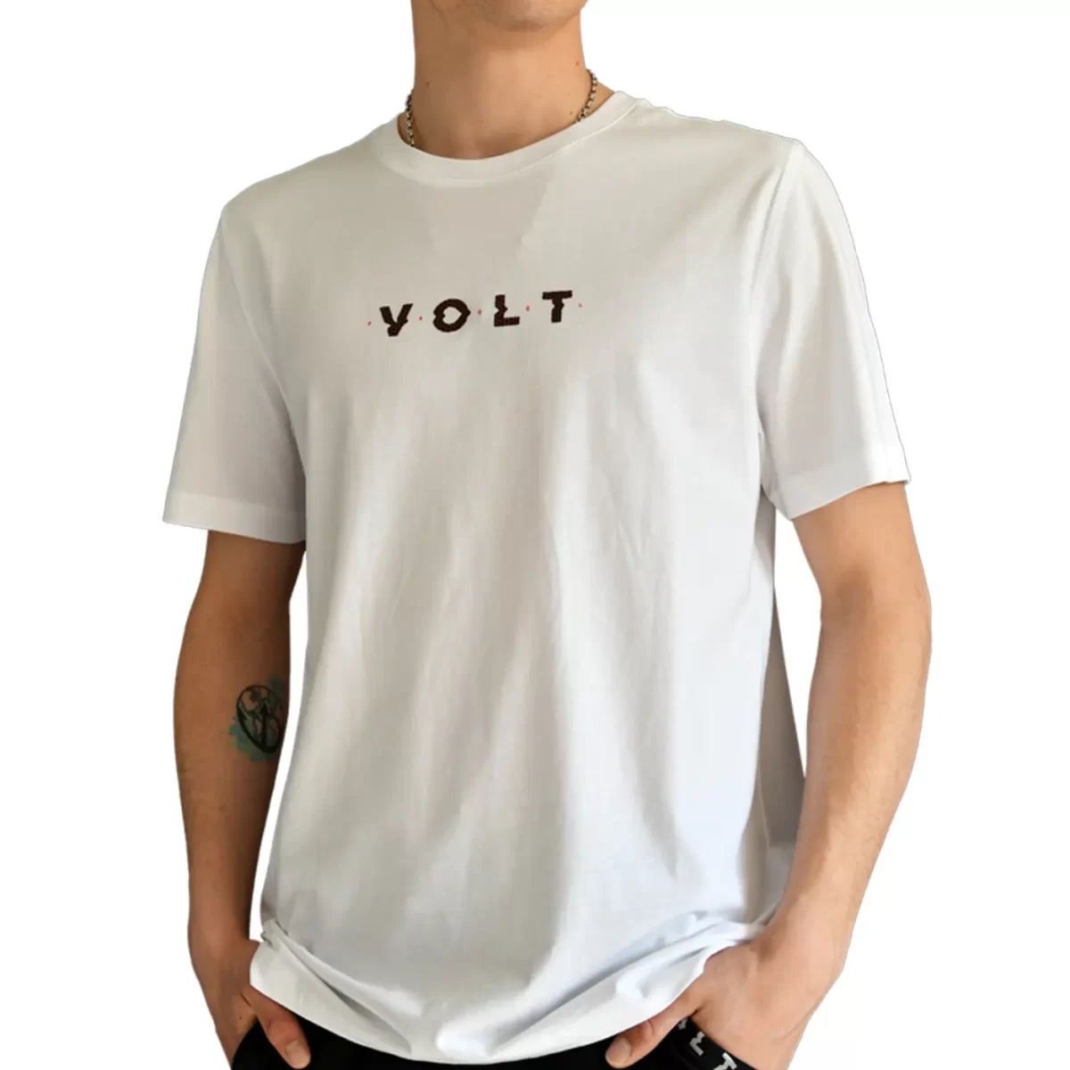 VOLT Padel Casual T-Shirt white V4 01