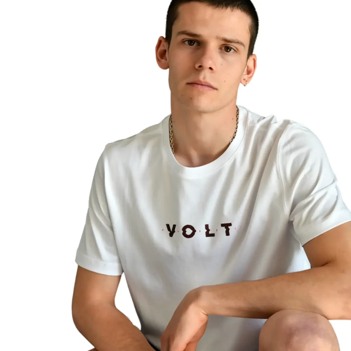 VOLT Padel Casual T-Shirt white V4 02