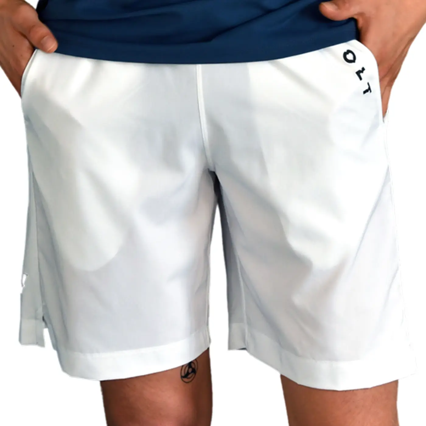 VOLT Performance V4 Padel Shorts White 01