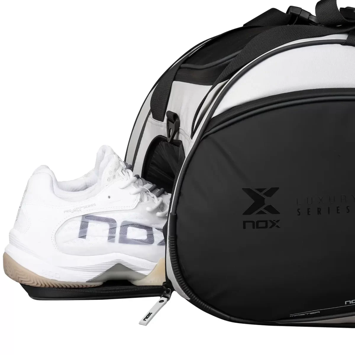 NOX Master Series Padel Bag Black White 04