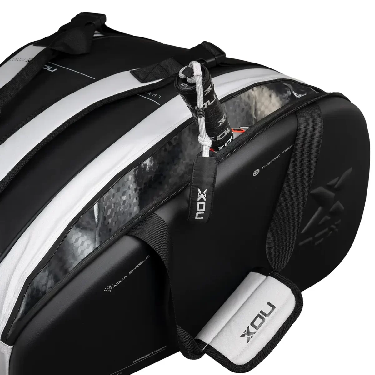 NOX Master Series Padel Bag Black White