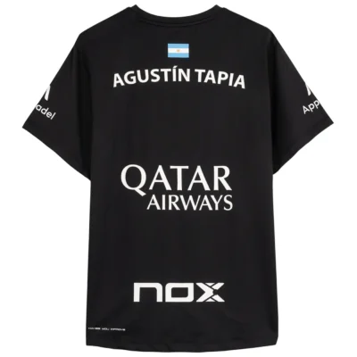 NOX Sponsors Agustin Tapia AT10 Padel T-Shirt Black 04