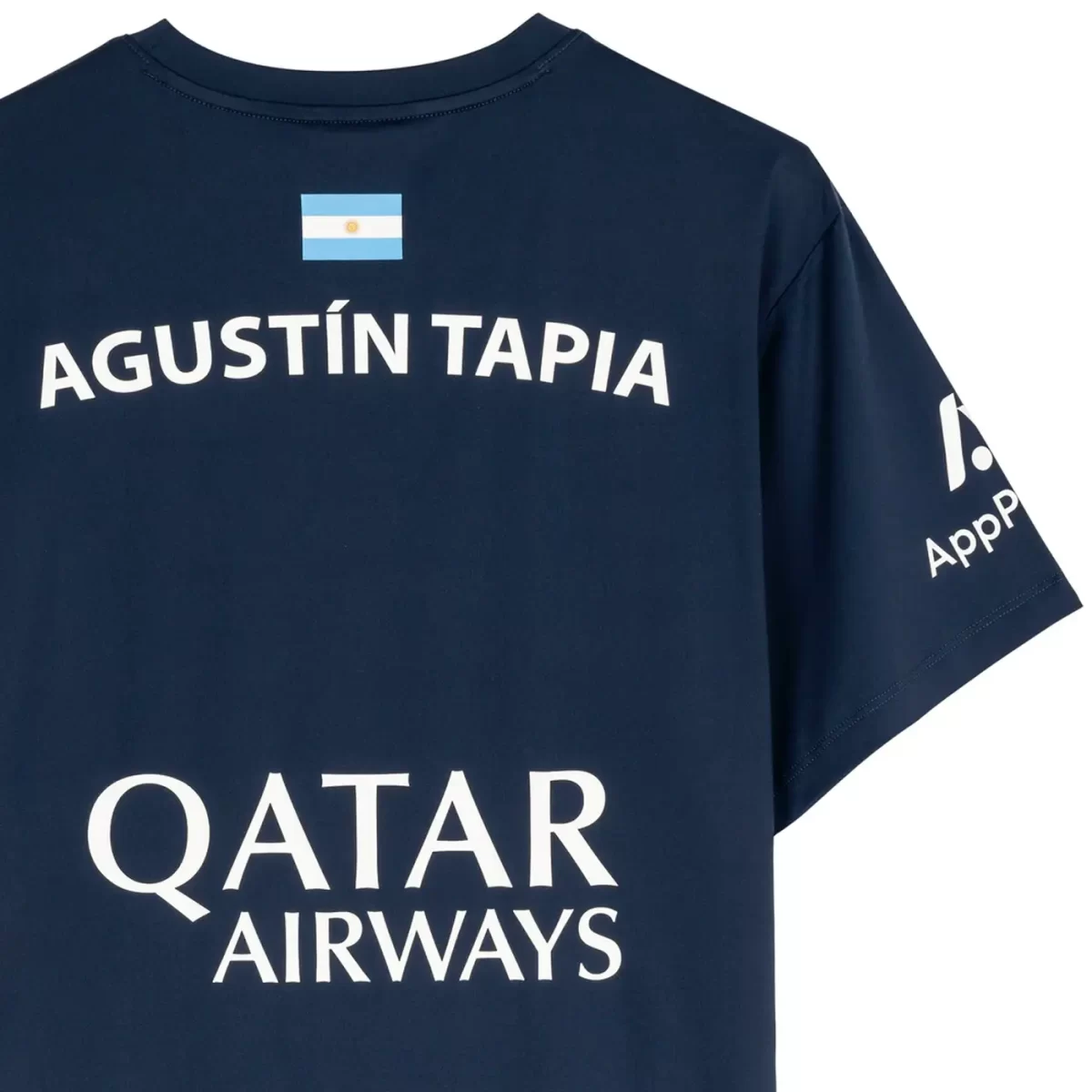 NOX Sponsors Agustin Tapia AT10 Padel T-Shirt Blue 022